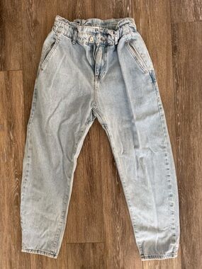 Zara Light Blue Relaxed women’s  Jeans